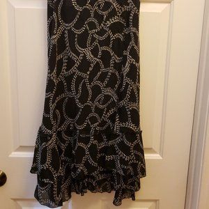 PETTIE SOPHISTICATE SIZE 6 DOUBLE LAYER-RUFFLED HEM